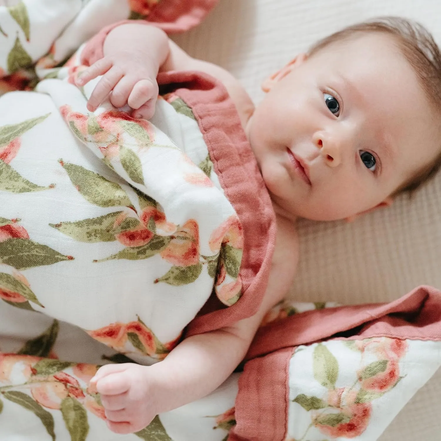 Milkbarn Muslin Baby Blankets for Girls & Boys, Toddler Quilt Blanket, Newborn Nursery Crib Blanket for Bedding, Shower & Registry Gift, Butterfly
