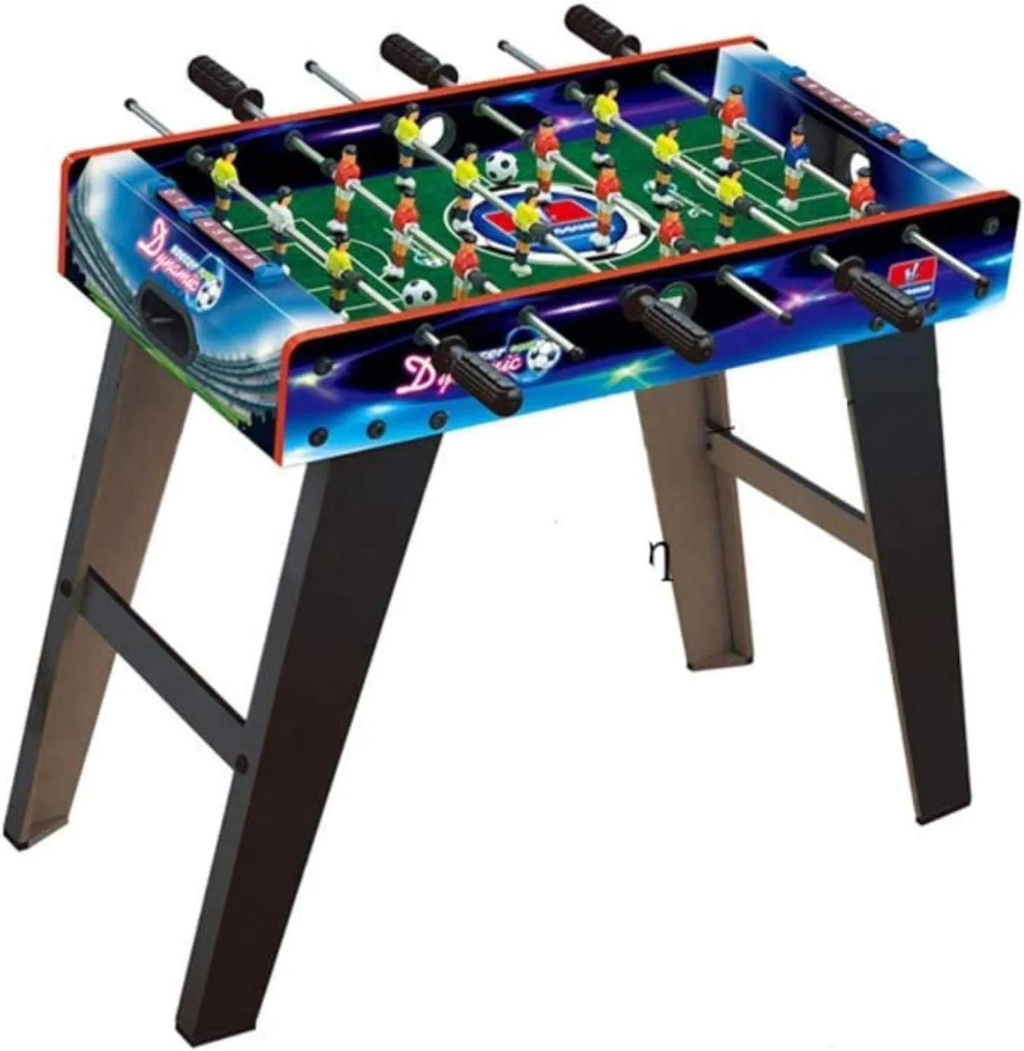 Mini Foosball Table Games for Kids,Portable Football Table with Balls,Fun Recreational Tabletop Soccer Game for Family Night