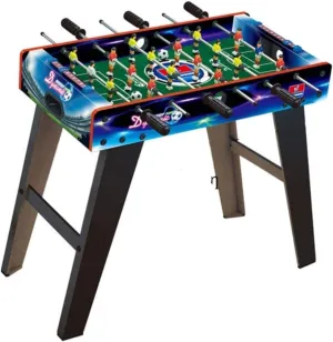 Mini Foosball Table Games for Kids,Portable Football Table with Balls,Fun Recreational Tabletop Soccer Game for Family Night