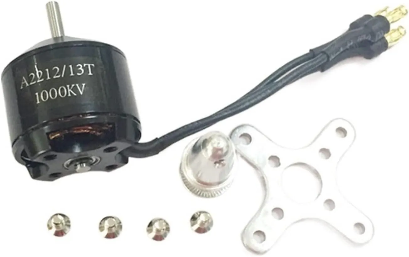Model Power Multicopters Racing Drone Modle Aircraft 2212 Brushless Motor 1000KV 1400KV 2200KV 2450KV Fixed Wings Brushless Motor Smart Hobby (Color : 1000kv Motor)