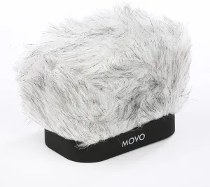 Movo WS-R30 Professional Furry Windscreen with Acoustic Foam Technology for Zoom H4n, H5, H6, Tascam DR-100 MKII and Sony PCM-D50 Portable Digital Recorders