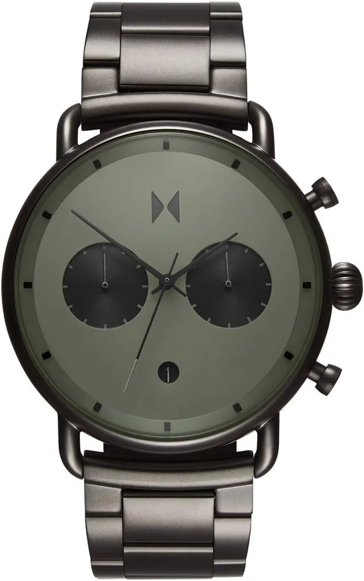 MVMT Blacktop Men's 47 MM Rallye Green Chronograph Watch