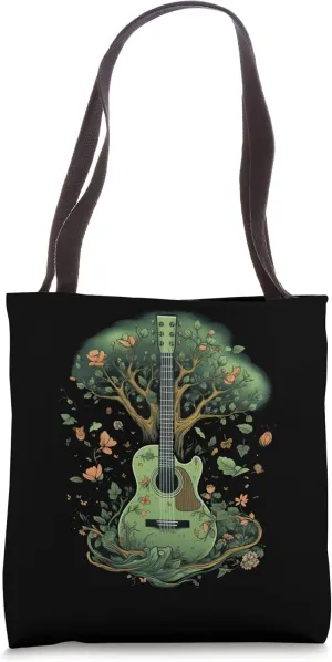 Nature Music Harmonious Foliage Tote Bag