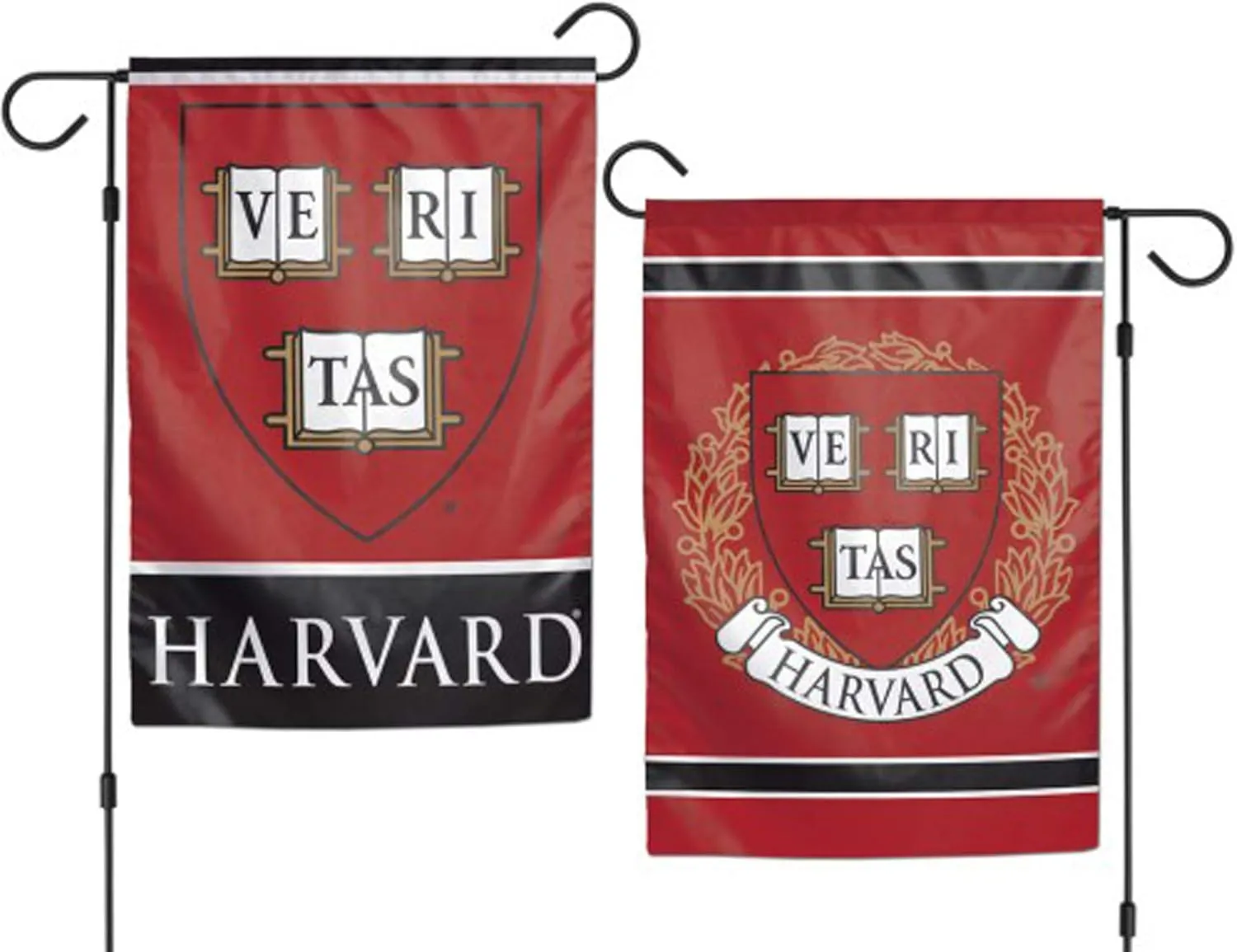 NCAA Harvard Crimson 12x18 Garden Style 2 Sided Flag, One Size, Team Color