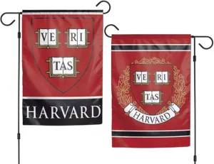 NCAA Harvard Crimson 12x18 Garden Style 2 Sided Flag, One Size, Team Color