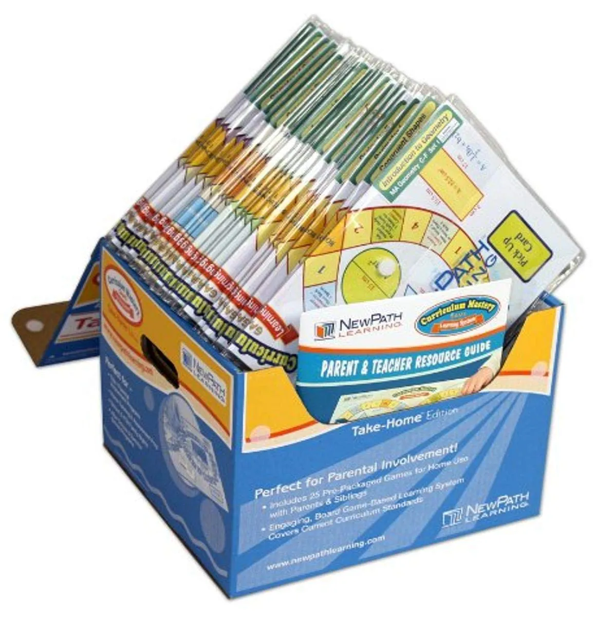 NewPath Learning Mastering Math Curriculum Mastery Game, Grade 2, Take-Home Pack