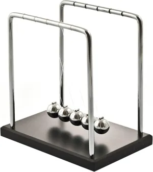 Newton's Cradle Five Pendulum Classic Physics Swinging Executive Desk Toy