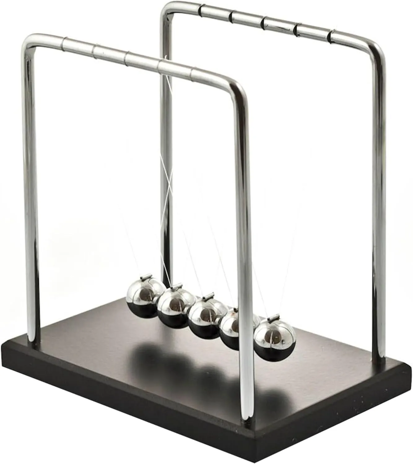 Newton's Cradle Five Pendulum Classic Physics Swinging Executive Desk Toy