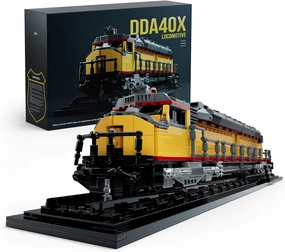 Nifeliz DDA40X Locomotive Building Set with Base, Collectible Steam Train Building Toy Model for Adult Train Lovers, Ideal Gift for Home Décor (1603 PCS, NF10296)