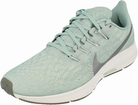 Nike Air Zoom Pegasus 36 Women's Running Shoe Ocean Cube/MTLC Cool Grey-Pure Platinum Size 9.5