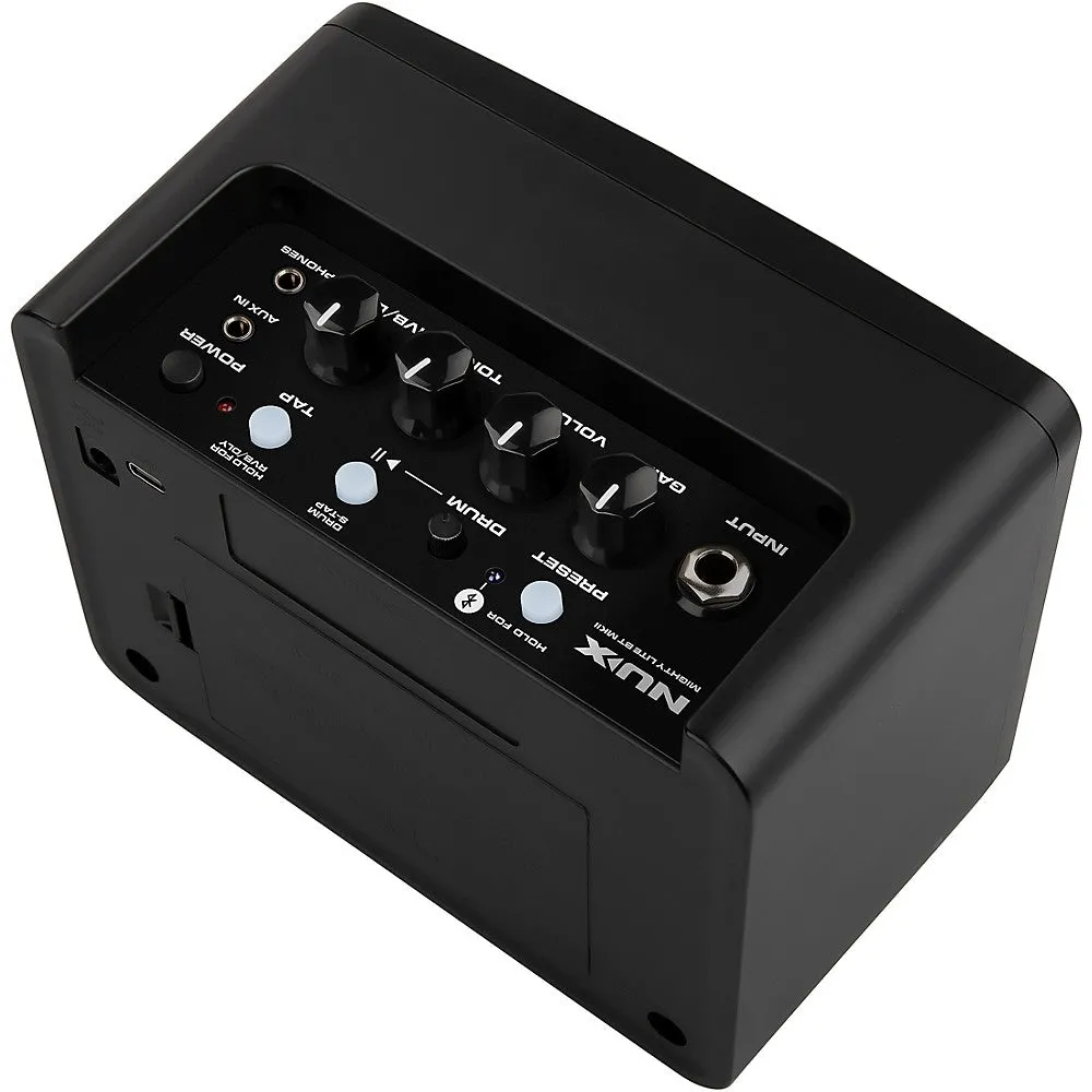 NUX Mighty Lite BT MKII Portable Desktop Modeling Guitar Amp for Guitars and Basses