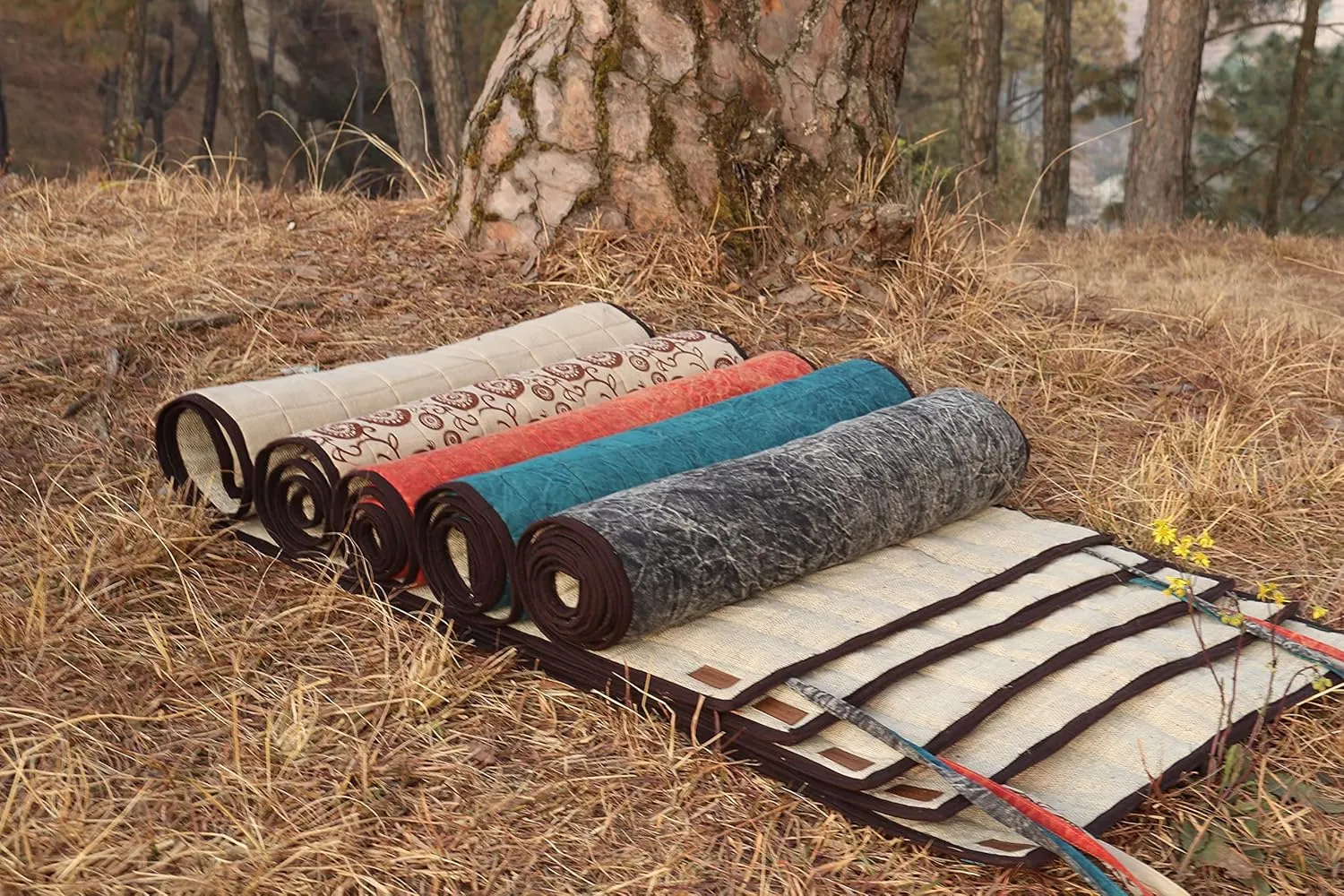 Organic Hemp Yoga Mat, 100% Handmade, Eco-Friendly, Natural and Biodegradable, multipurpose yoga mat.