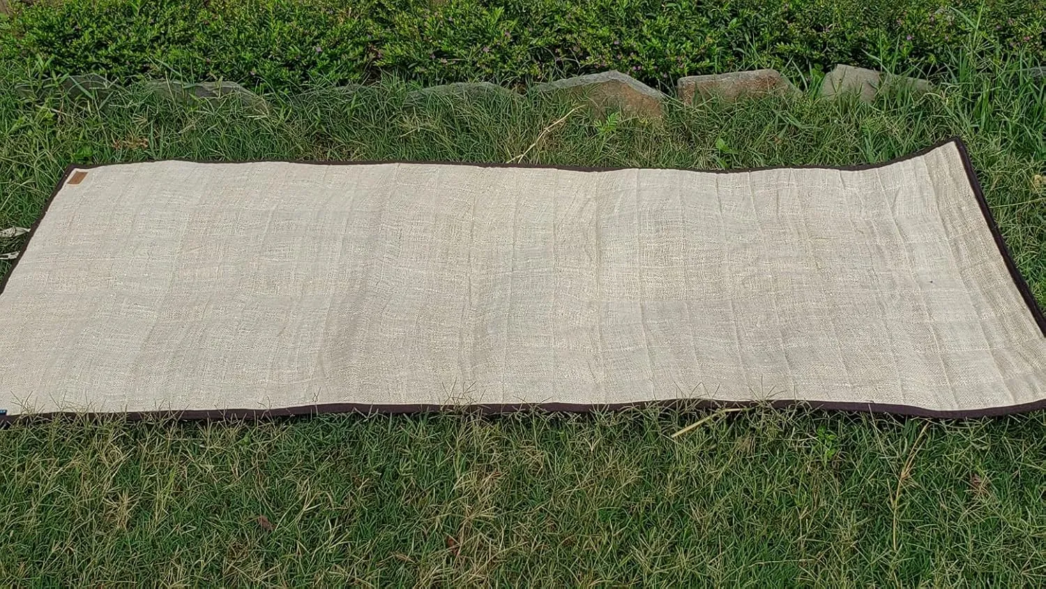 Organic Hemp Yoga Mat, 100% Handmade, Eco-Friendly, Natural and Biodegradable, multipurpose yoga mat.
