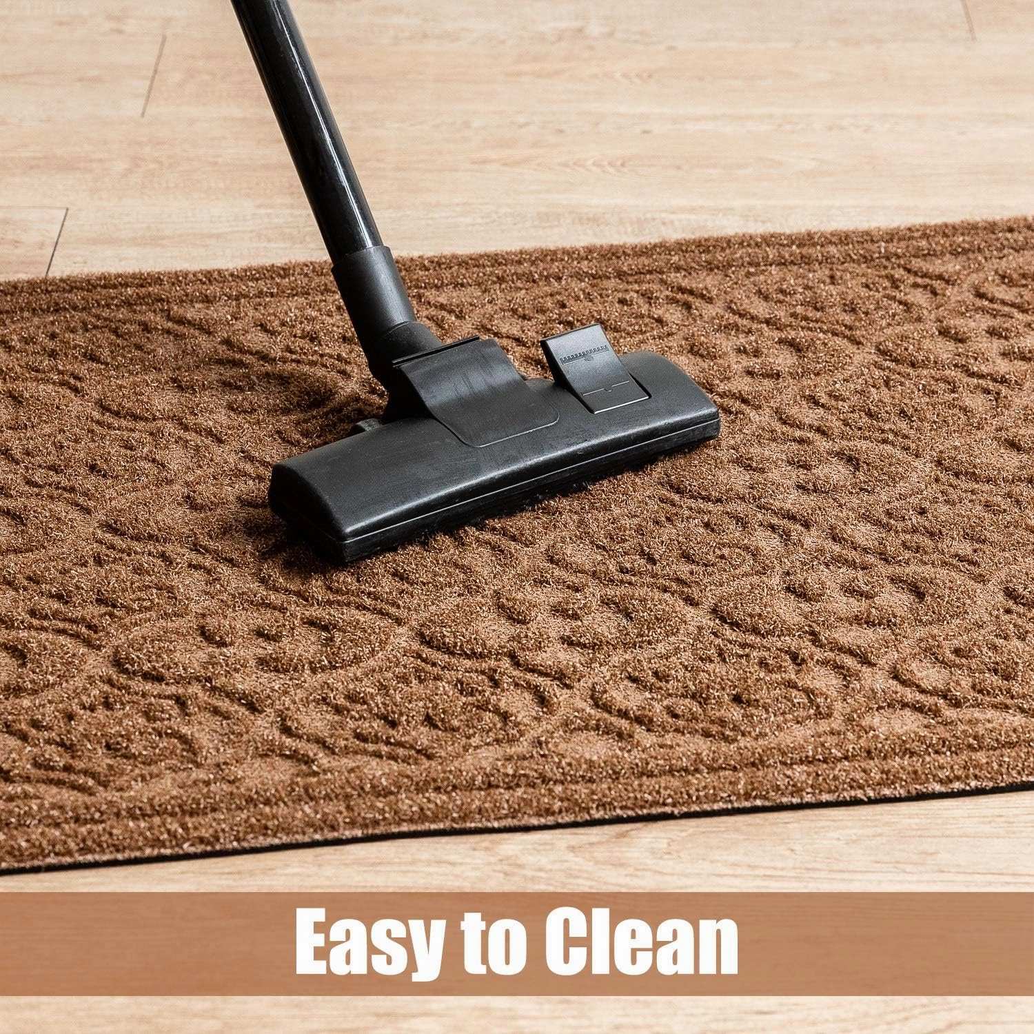 Outdoor Door Mat for Front Door 36 x 59 inch Welcome Debris Mud Trapper Outside Rubber Floor Mat Rug Large Extra Thick Textured Outdoor Mat for Entryway Frontgate Waterproof Brown