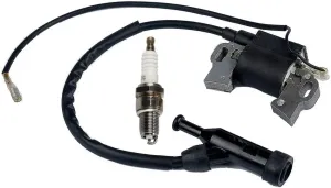 Panari GP7500E Ignition Coil for Generac GP5000 GP5500 GP6000E GP6500 GP7500 Generator for Honda GX240 GX270 GX340 GX390 8HP 9HP 10HP 13HP Engine Parts with Spark Plug