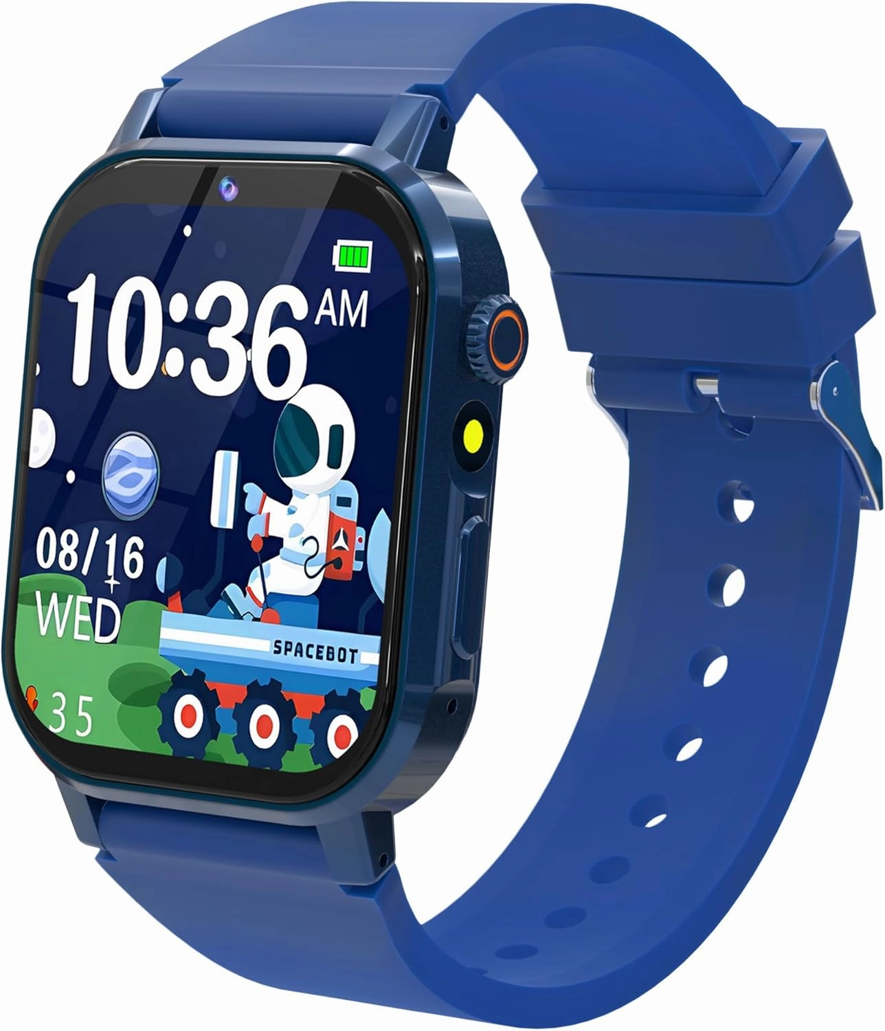 Phyulls Smart Watch for Kids with 32 Games, HD Touch Screen Kids Smart Watch Boys with Video Camera Music Alarm Pedometer Audiobooks Flashlight 12/24 hr Educational Toys Birthday Gifts for Boys 3-12