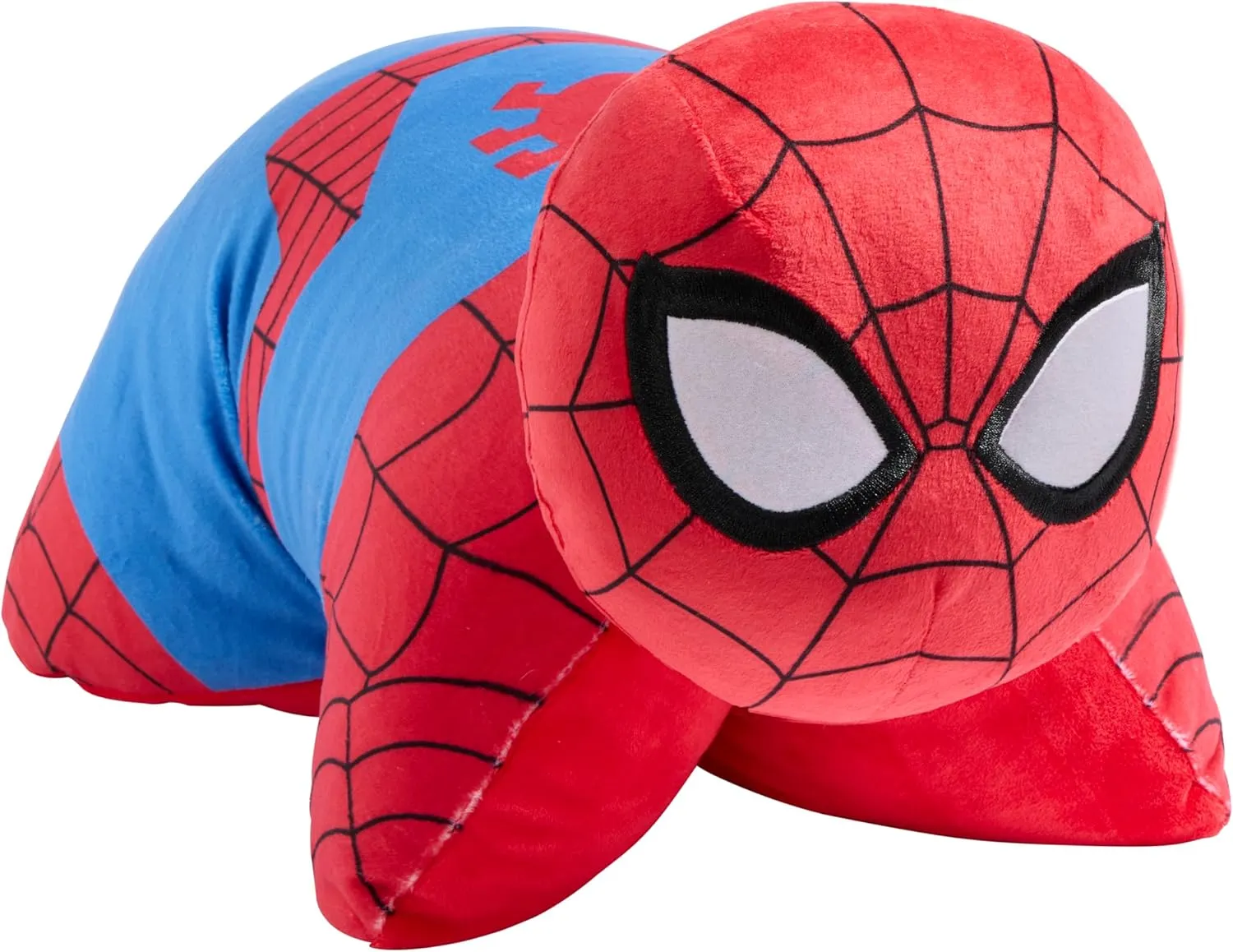 Pillow Pets 16 inch Spider-Man Plush Toy, Marvel Disney Stuffed Animal