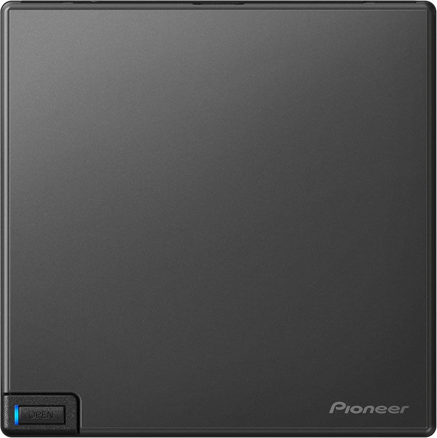 Pioneer External Blu-ray Drive BDR-XD08B USB 3.2 Gen1 (USB Type-C) / 2.0 Slim Portable BD/DVD/CD Writer Black