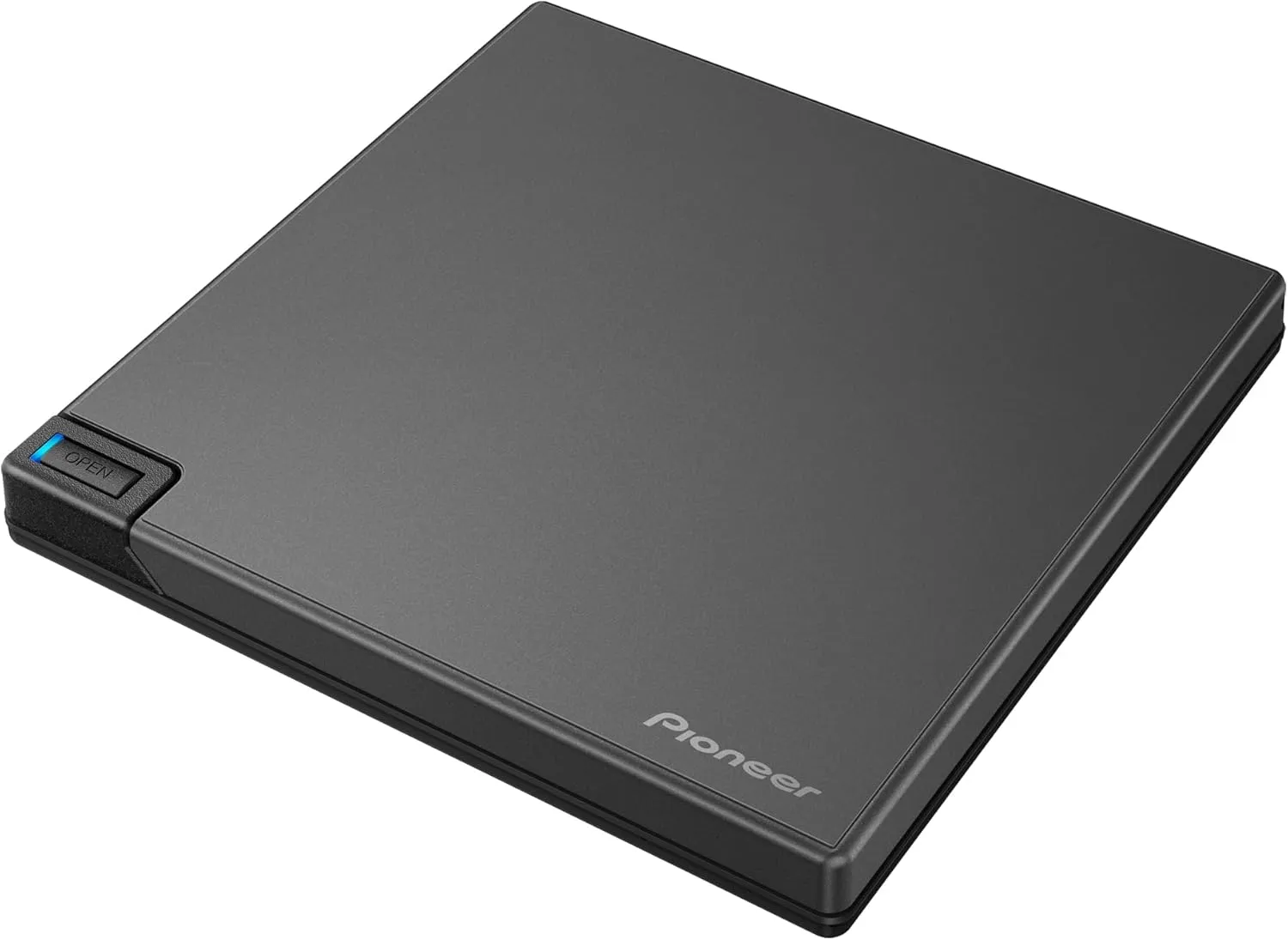 Pioneer External Blu-ray Drive BDR-XD08B USB 3.2 Gen1 (USB Type-C) / 2.0 Slim Portable BD/DVD/CD Writer Black
