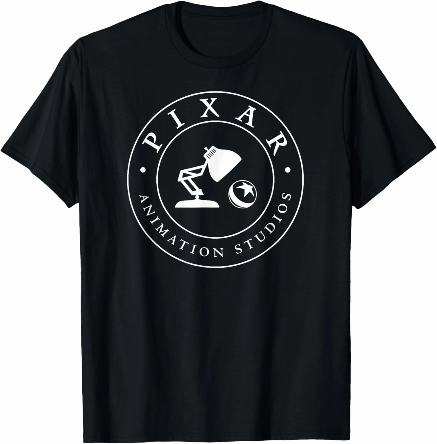 Pixar Animation Studios Luxo Jr. White Logo T-Shirt