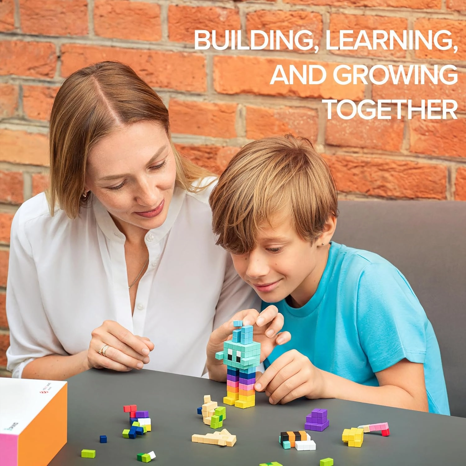 PIXIO Flags - Magnetic Building Blocks for Kids Over 6 Years, Pixel Art, STEM Magnet Toys for Kids Ages 8-12, Portable Magnetic Blocks for Creativity - 162 pcs