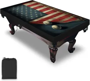 Pool Table Cover, Waterproof & Dustproof Outdoor/Indoor Polyester Taffeta Cloth Table