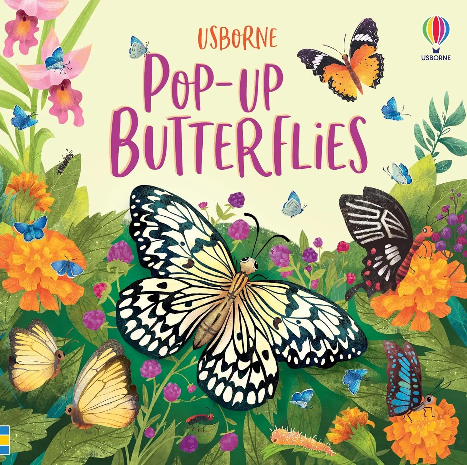 Pop-Up Butterflies: Beautiful Interactive Pop-Up Butterflies for Young Kids (Pop-Ups) Board book – Pop up, April 2, 2024