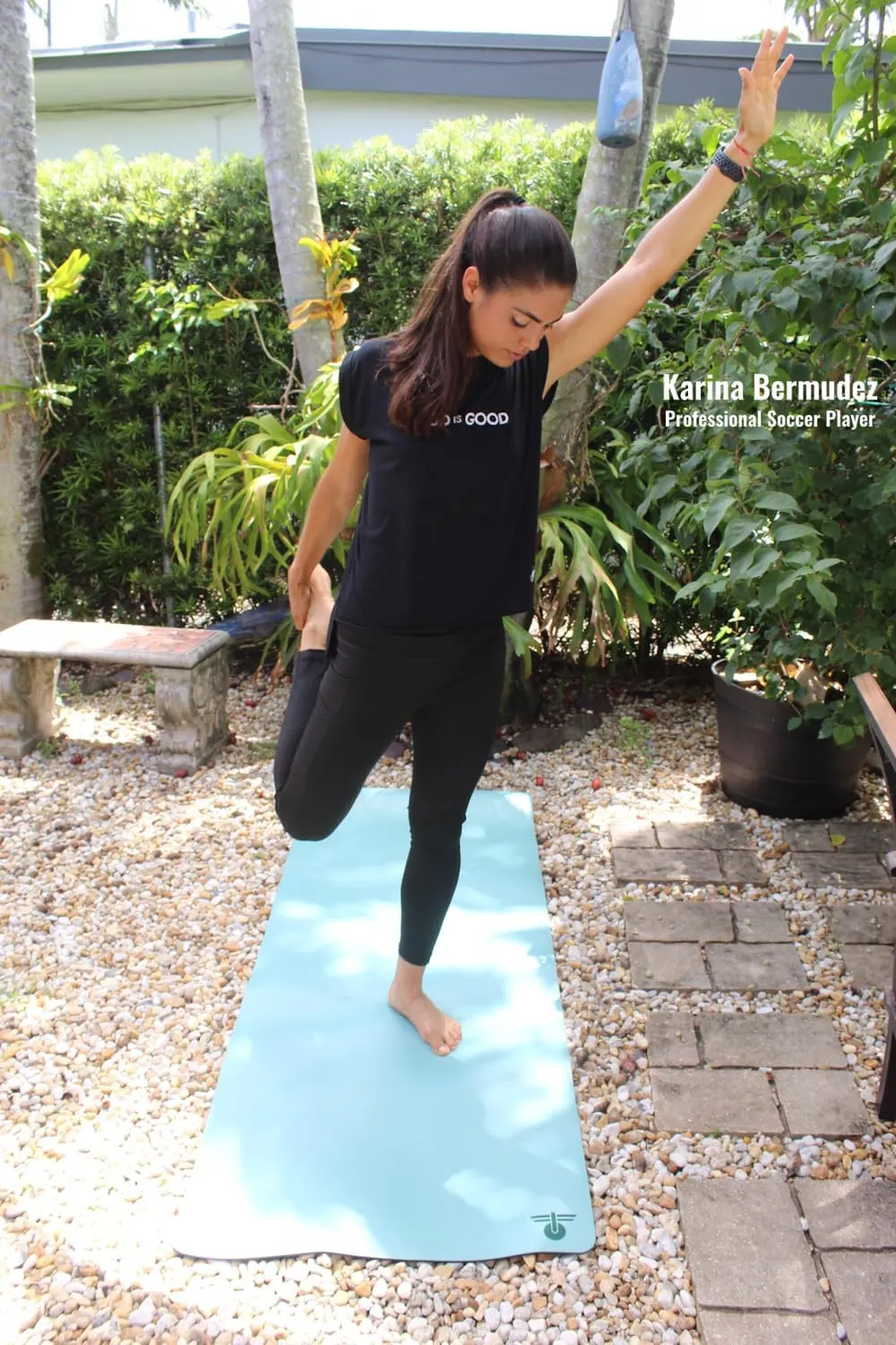 Premium Yoga Mat - 5mm Thick, Extra Wide & Long, Non-Slip Natural Rubber Base & PU Top, Anti-Tear, Ideal for Yoga, Pilates, and Fitness.