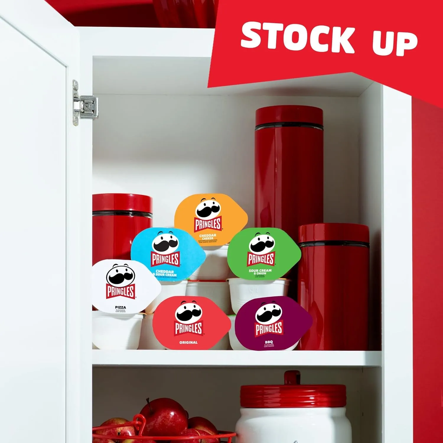 Pringles Potato Crisps Chips, Snack Stacks, Lunch Snacks, Office and Kids Snacks, Variety Pack (27 Cups) (Pack of 2)