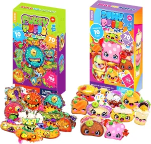 Puffy   Pukey Puffs (20 Pack Bundle) – 3D Collectible Puffy Characters for Kids, 140  Stickers to Create 1000s of Fun Foodie Creations – Craft, Classroom, Party & Gift Ages 4,5,6,7,8,9