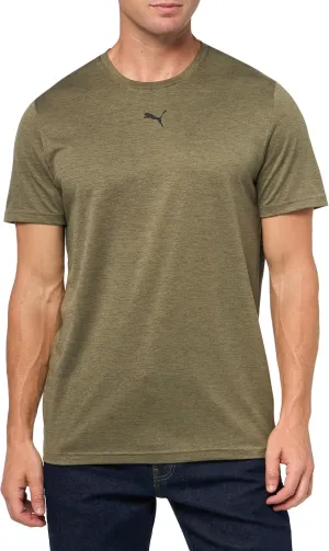 PUMA Men's Train All Day Essentials Small Cat T-Shirt