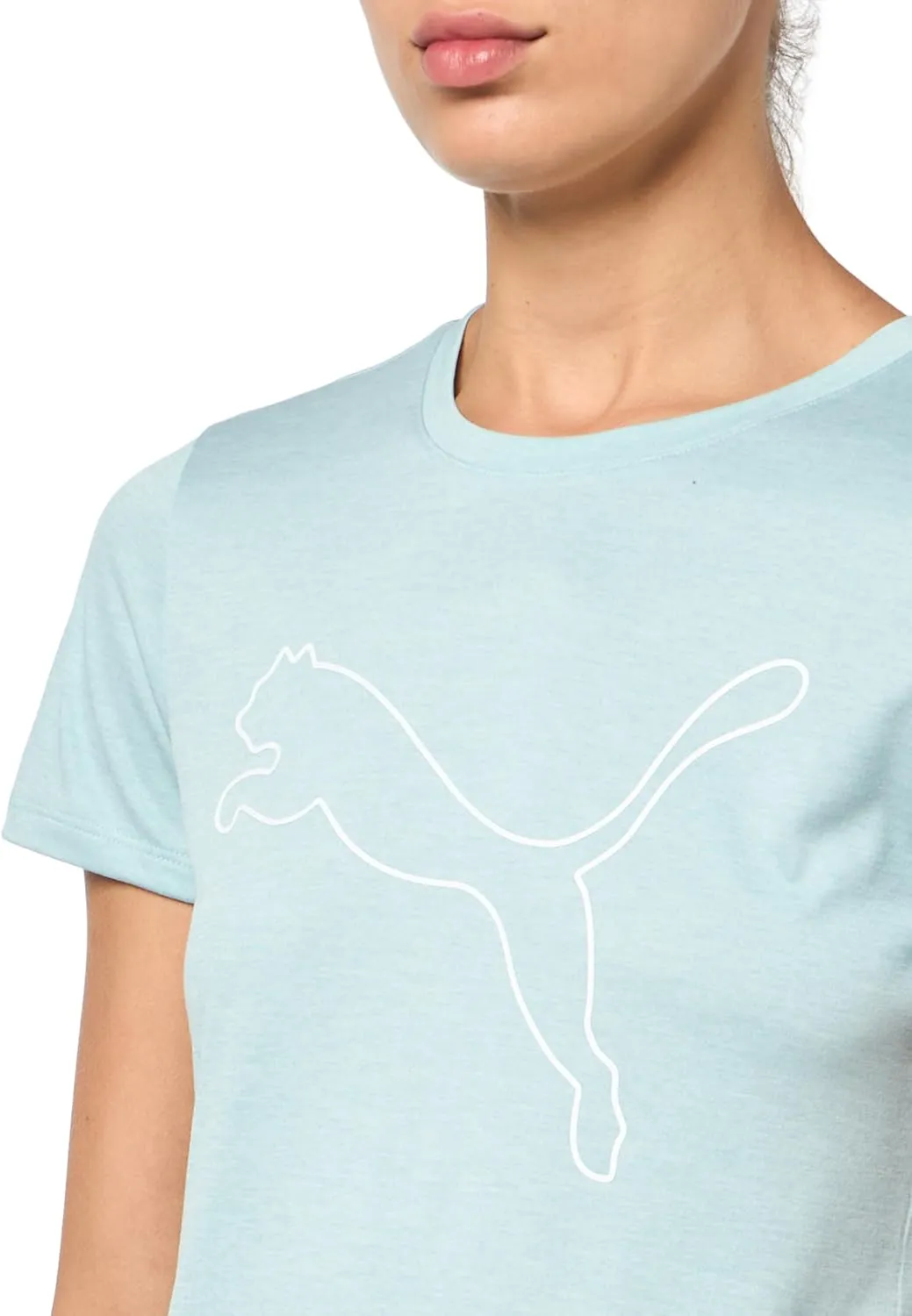 PUMA Women's Train All Day Essential Logo T-Shirt