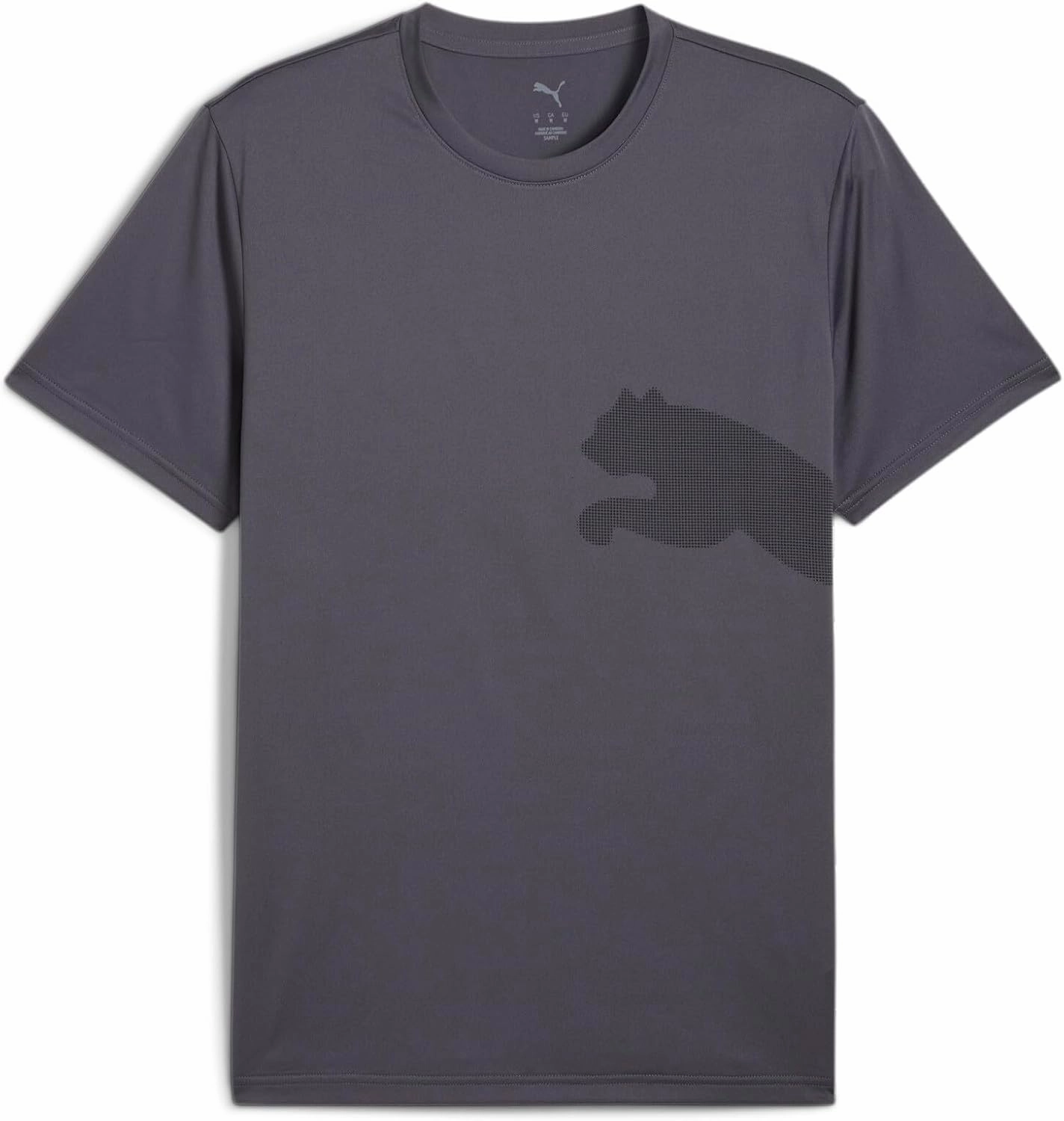 PUMA Men's Train All Day Big Logo T-Shirt