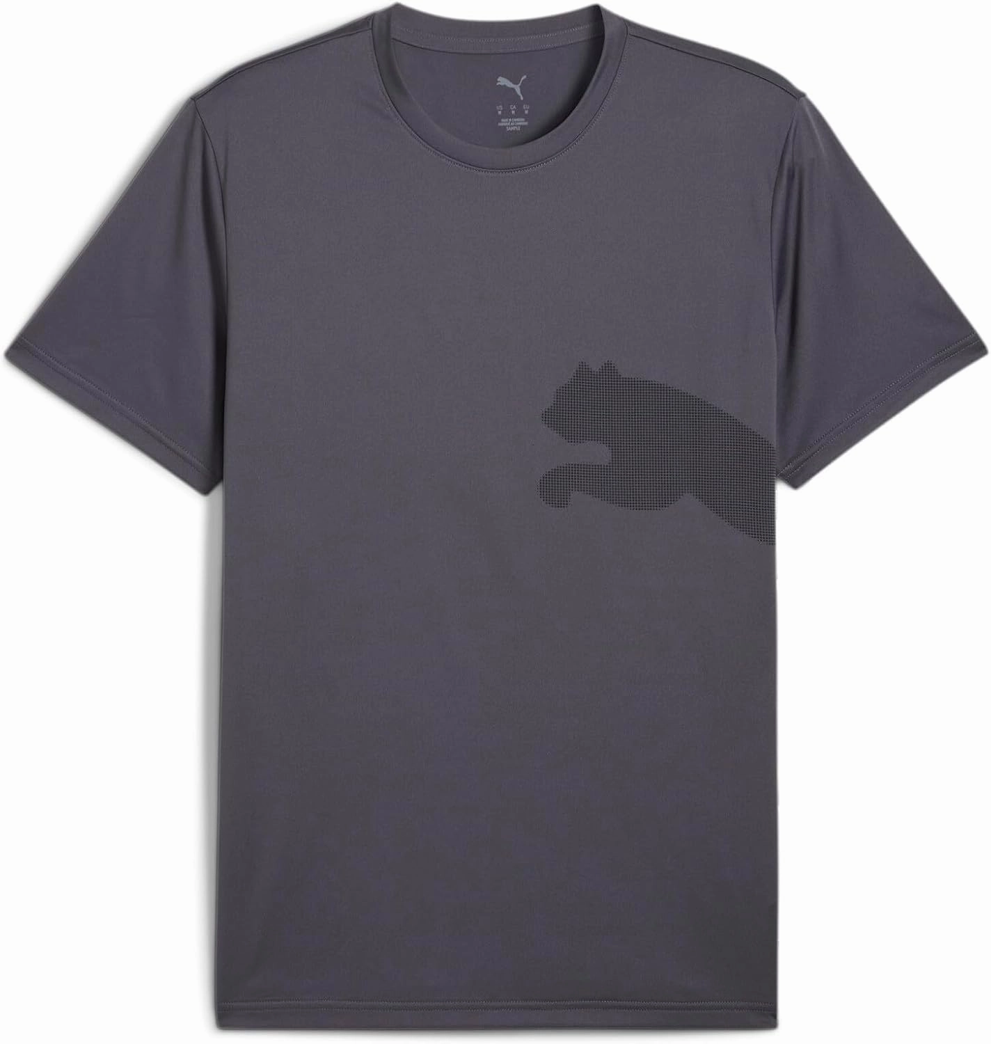 PUMA Men's Train All Day Big Logo T-Shirt