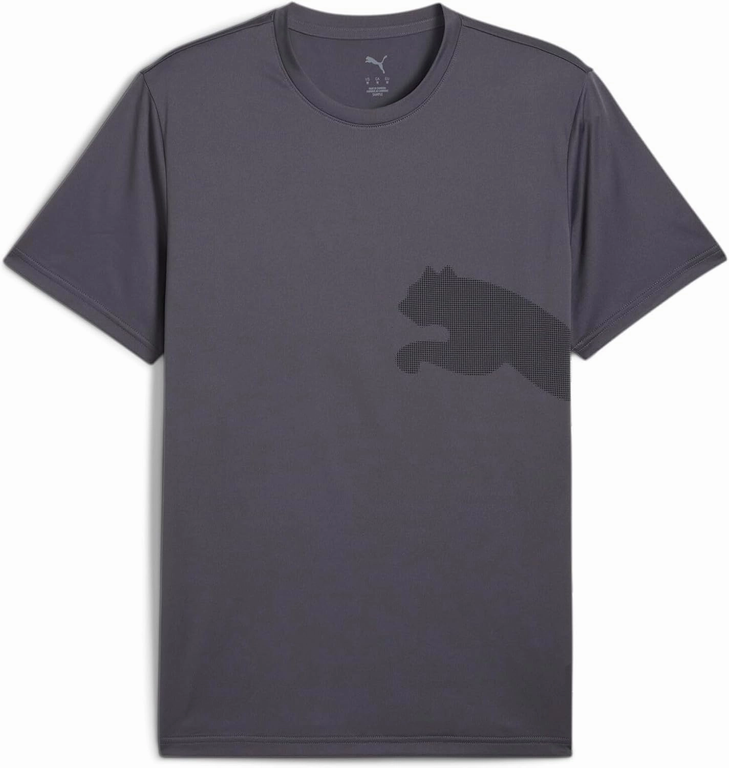 PUMA Men's Train All Day Big Logo T-Shirt