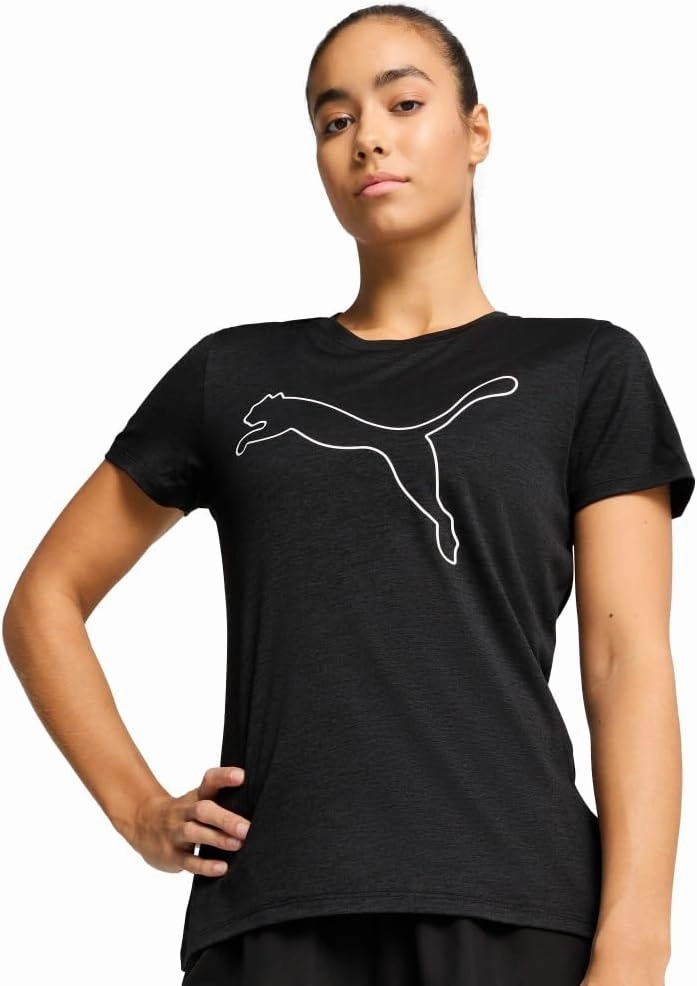 PUMA Women's Train All Day Essential Logo T-Shirt