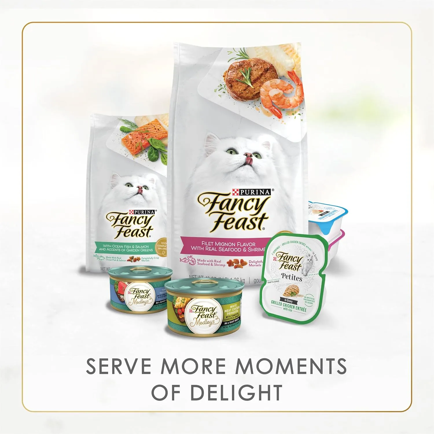 Purina Fancy Feast Seafood Feast Classic Grain Free Wet Cat Food Pate - (Pack of 24) 3 oz. Cans