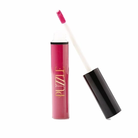 PUZZLE Lip Stain | Matte Finish, Long-Lasting, Buildable, Bold, Waterproof, Weightless, Cruelty-Free, Vegan, Paraben-Free, High Pigment Color (Party Girl | Hot Pink)