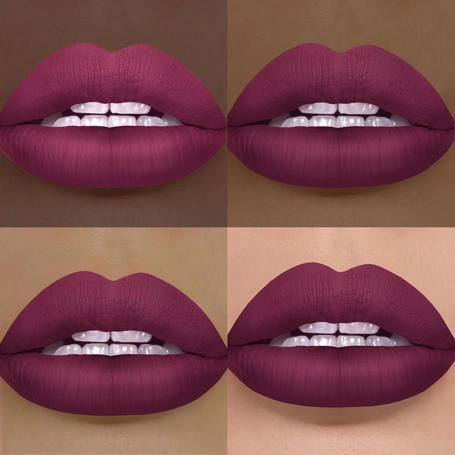 PUZZLE Lip Stain | Matte Finish, Long-Lasting, Buildable, Bold, Waterproof, Weightless, Cruelty-Free, Vegan, Paraben-Free, High Pigment Color (Rumors | Deep Purple)