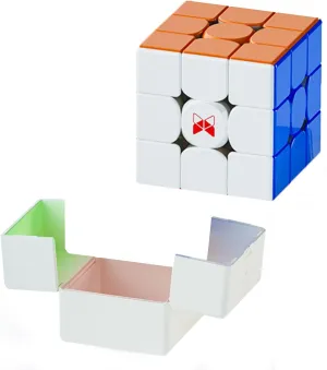 QY X Man Tornado V4M Flagship Edition 3x3 Magnetic Speed ​​Cube Tornado Speed ​​Cube No Sticker 3x3 Cube Puzzle(X-Man Tornado V4M, Flagship)