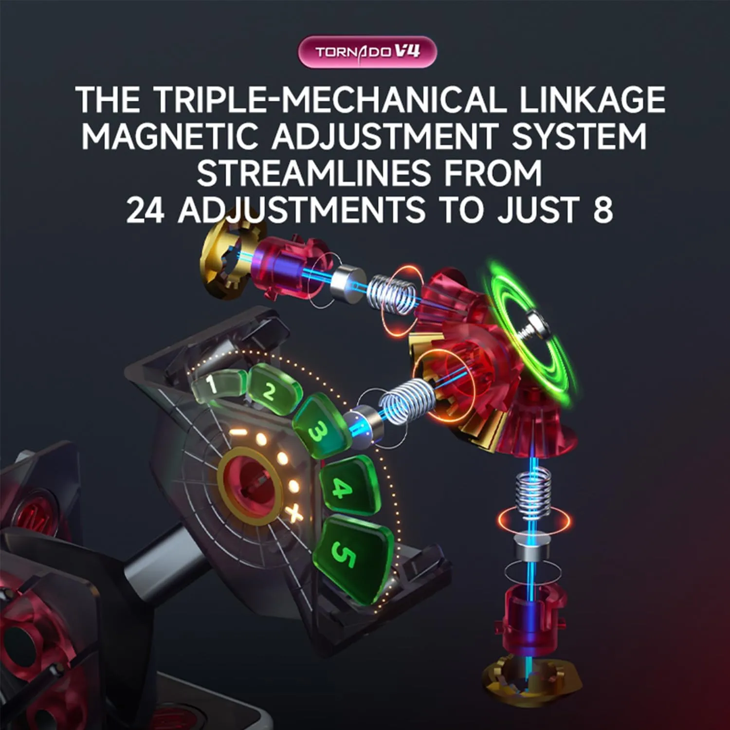 QY X Man Tornado V4M Flagship Edition 3x3 Magnetic Speed ​​Cube Tornado Speed ​​Cube No Sticker 3x3 Cube Puzzle(X-Man Tornado V4M, Flagship)