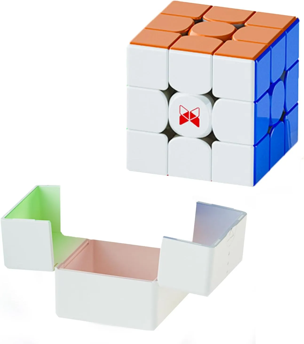 QY X Man Tornado V4M Flagship Edition 3x3 Magnetic Speed ​​Cube Tornado Speed ​​Cube No Sticker 3x3 Cube Puzzle(X-Man Tornado V4M, Flagship)