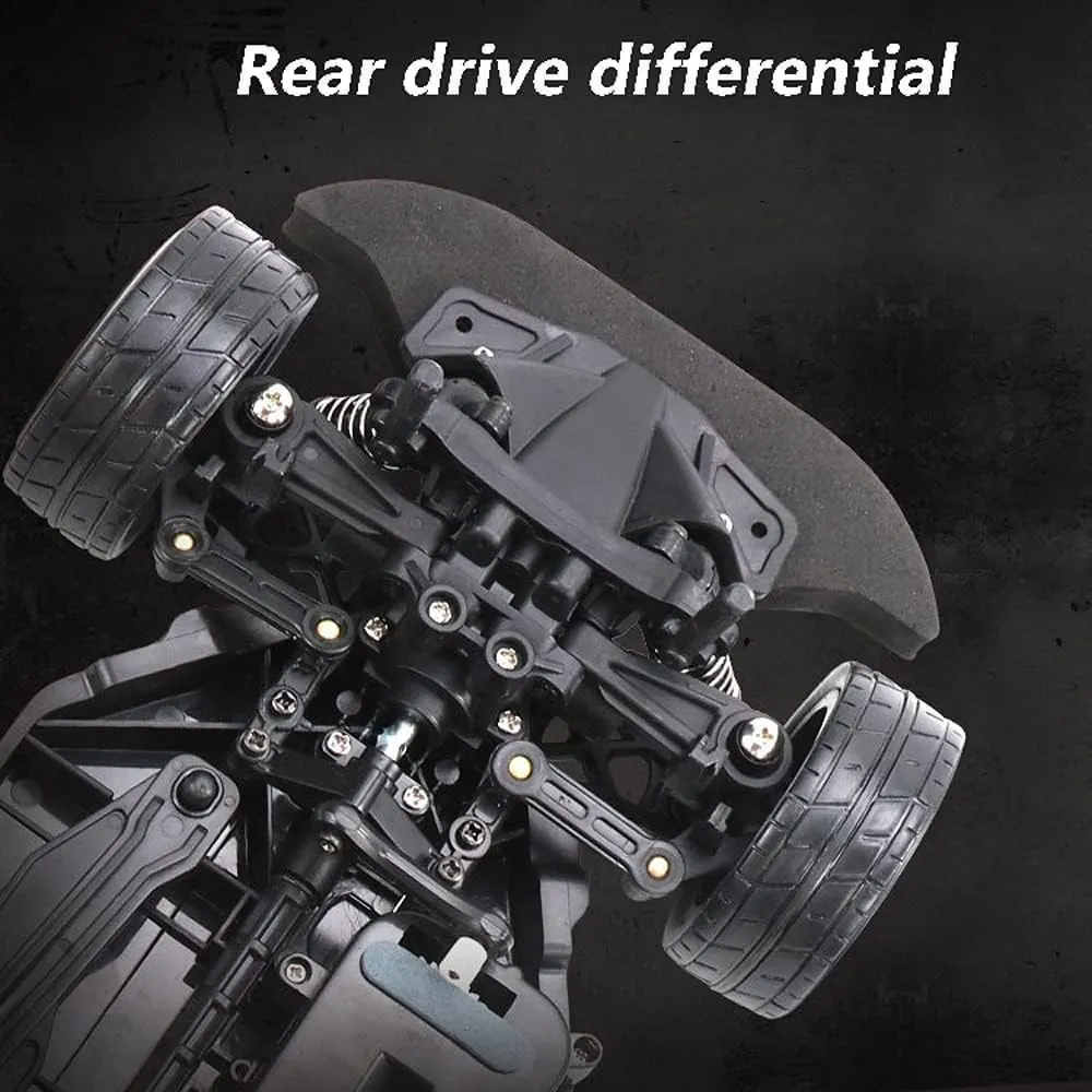 RC Cars, 1:10 Scale Remote Control Drift Car, 2.4Ghz RC Sport Racing Cars for Kids, 4WD 25Km/h RTR Hight Speed RC Vehicle Hobby Toy Car Gifts for Kids