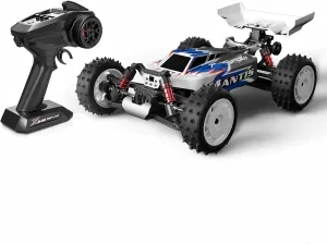 RC Cars for Adults, 4X4 High Speed Motor Professional RC Racing Car, All Terrain Climbing Offroad Waterproof, Gift for Adults (3 Battery/Blue)