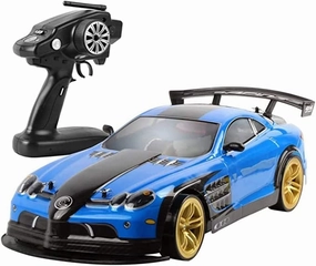 Rc Cars 4WD Fast Drift Rc Vehicle 50kmh High Speed Racing Rc Car for Adult 1/10 Scale RC Truck 2.4GHZ Remote Control On Road Drift Electric Toys Buggy 2 Battery