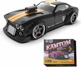 RC Drift Car, Remote Control Car 1/32 Scale 4WD RC Drift Car, High Speed Drifting RC Cars with LED Light, Hobby RC Sport Racing Cars Model Vehicle Birthday Christmas for Adults-RTR