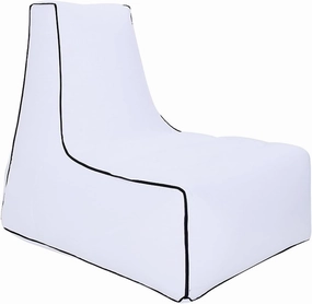Recliner Outdoor Inflatable Sofa Square Bottom Armchair Air Beach Camping Travel Furniture Chair Tool-Free Folding Air Sofa Leisure Fit for Seat Portable (Color : 85X70X80CM-01)