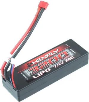 Redcat Racing 7.4V 3200mAh Lipo Battery with Deans Connector