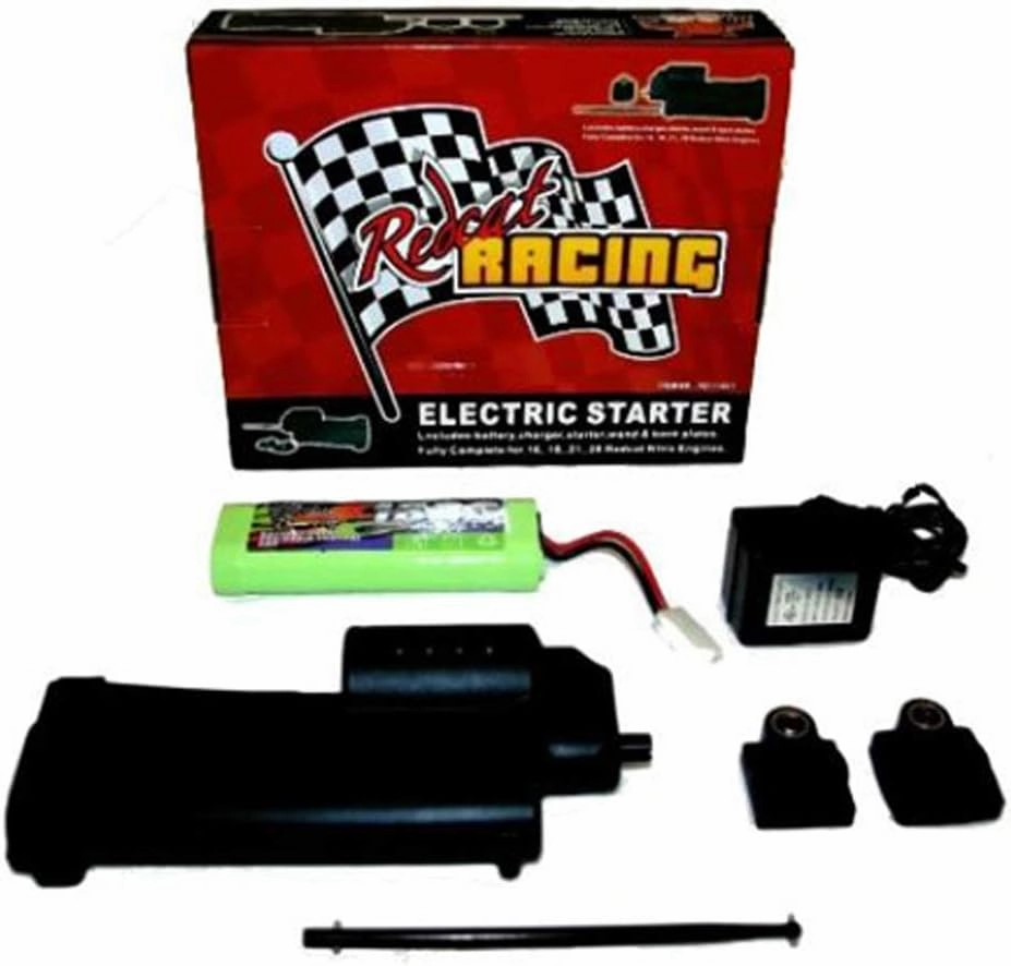 Redcat Racing 70111E-KIT Electric Starter Kit - Complete with Starter Gun, 2 Back Plates, Battery, Charger and Wand
