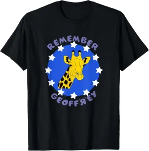 Remember Geoffrey Nostalgic Giraffe T-Shirt US Toys Kids T-Shirt